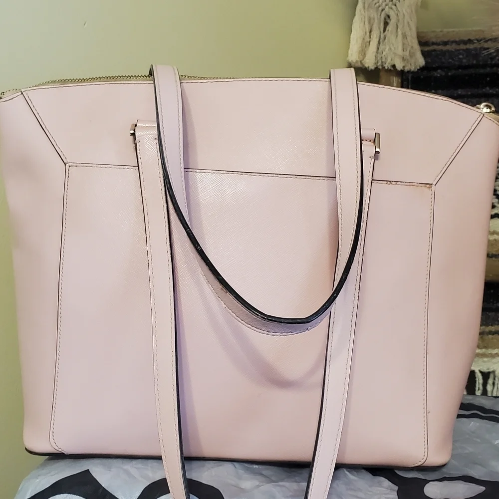 Kate Spade Pink LOUISE Tote. Gold Hardware. Office. Shoulder Bag